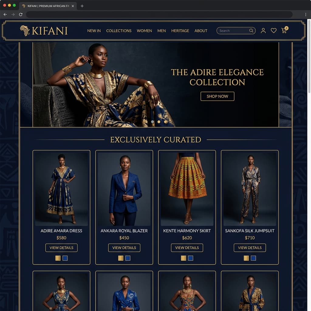 Obiagu Custom Site screenshot